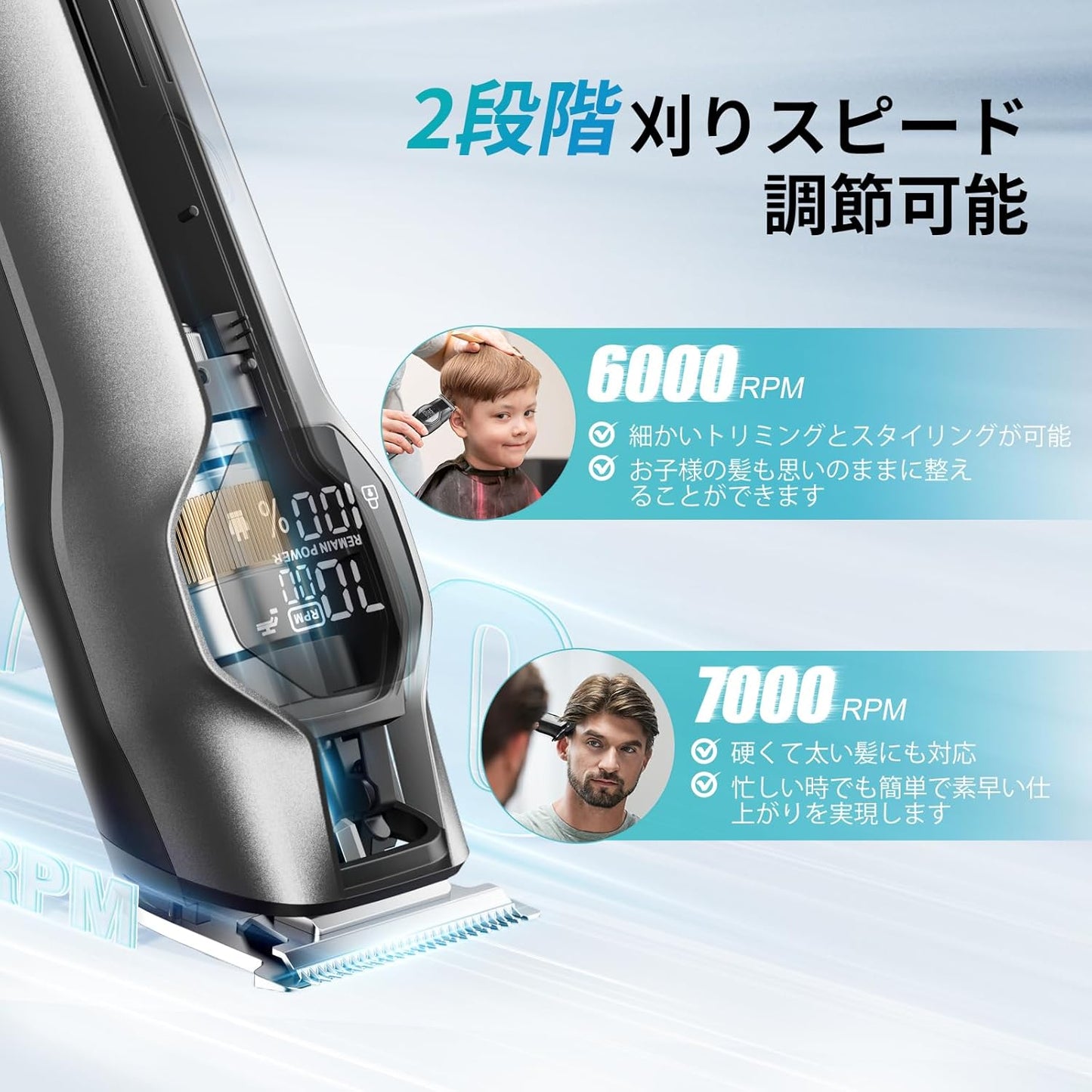 メンズシェーバー パッケージ内容豊富